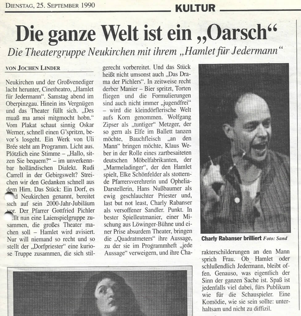 Hamlet für jedermann (September 1990)