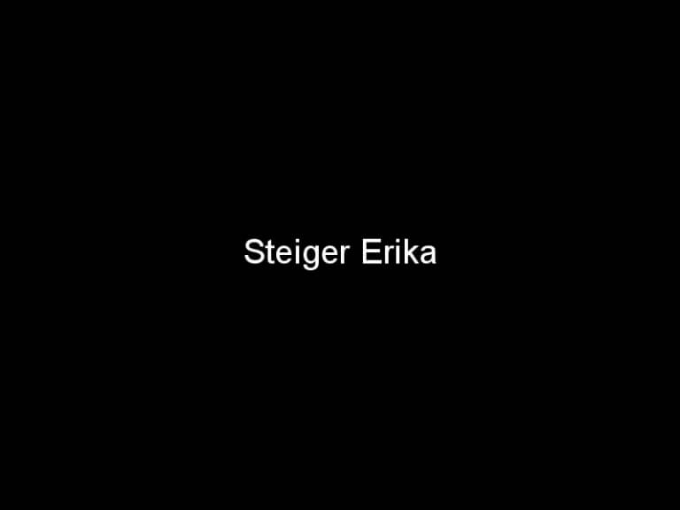 Steiger Erika