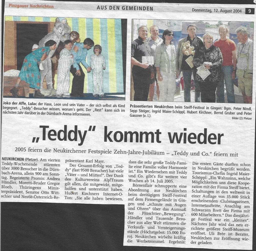 Teddy I (Juli 2004)