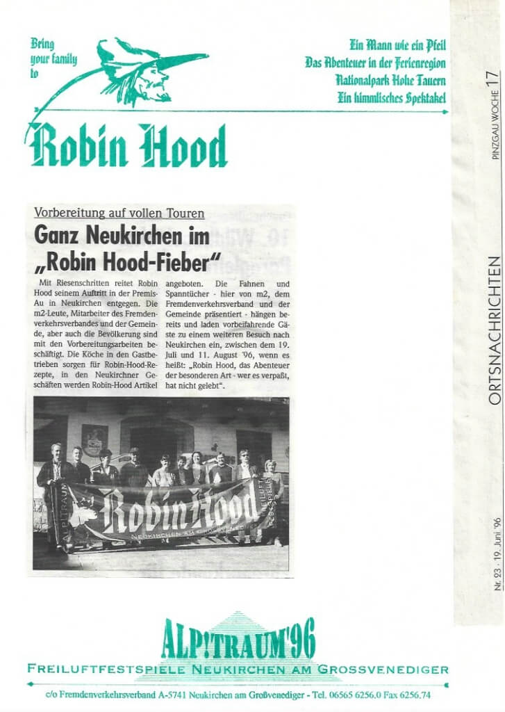 Robin Hood (Juli 1996)